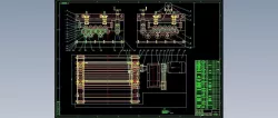 Steel plate leveling machine complete set of drawings 3D model