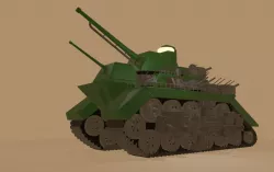 Super Heavy Tank 3D model