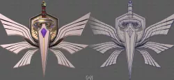 Symbol V02 Low-poly  3D model