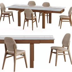 Table and Chair Hyper Colette 3D model
