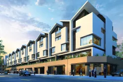 Terraced houses  3D model