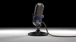 The Retro Microphone 3D model