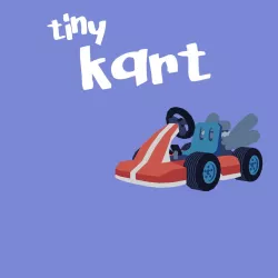 Tiny Kart Low-poly  3D model