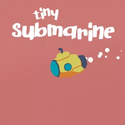 Tiny Submarine - Included propeller animation Low-poly  3D model