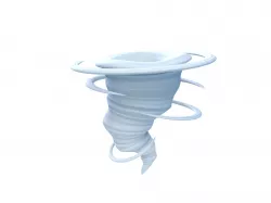 Tornado 3D model