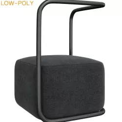 Transformative Minimalism Maxim Maximov Chair low poly 3d model Low-poly  3D model