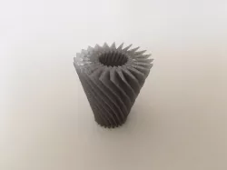 Twisted Star Vase Test