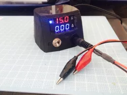 Voltage and Ampere meter box