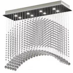 Wave chandelier 3D model