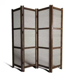 Wood Room Divider 3D model