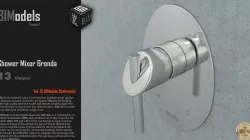 0113 Shower Mixer Brenda 3D model