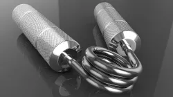 3D Steel Hand Gripper 3D model