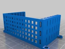 5x7cmm prototype PCB rack