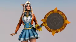 Action figure Low-poly  3D model