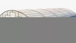 Aircraft Maintenance Hangar Low-poly  3D model
