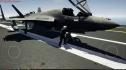 Aircraft With Striker Flight On UE4 Low-poly  3D model