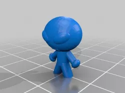 alien dude green