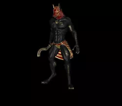 Anubis 3D model