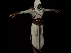 Assasins creed Altair 3D Model Low-poly  3D model
