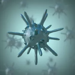 Bacterium 1 Low-poly  3D model