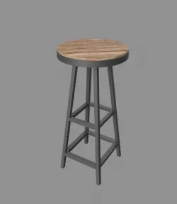 Bar Stool 3D model