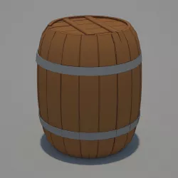 Barrel 3D model