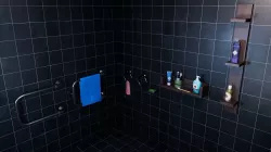 Bathroom accessories Low-poly  3D model