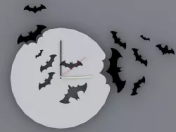 Batman clock