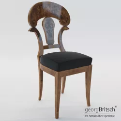 Biedermeier Chair - Austria Vienna 1820 - Georg Britsch 3D model