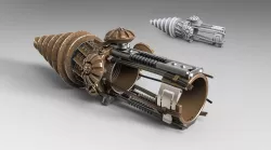 Bioshock drill 3D model