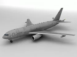 Boeing KC46A Pegasus Military Aircraft Low-poly  3D model