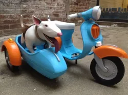 Bold Machines Presents Margo's Scooter and Sidecar