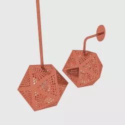 Bronze Loft Lamp Set 3D model