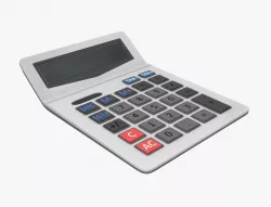 Calculator 3D model