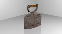 cast-iron 3D model