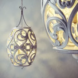 Ceiling Lamp Low-poly  3D model