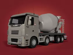 Cement Mixer 3D model