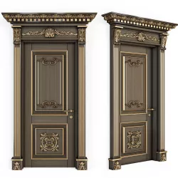 Classic door for cnc 3D model