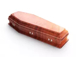 coffin 3D model