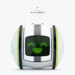 Cute rolling bot toy IV 3D model