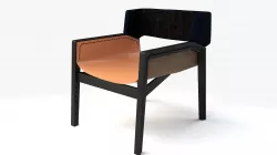Dante Design Chair 3D model