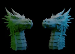 Dragon Head 3D model