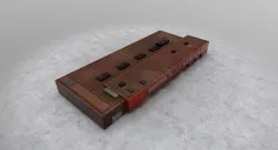 EDDF Fire Station 4 Low-poly  3D model