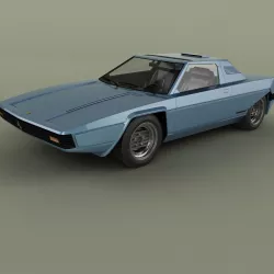 Ferrari Rainbow 3D model