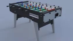 Football table  - Foosball table 3D model
