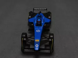 Formula e Renault e dams Low-poly  3D model