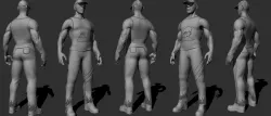 Game Character 3D model