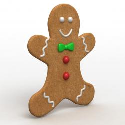 gingerbread man 3d model | Page 1 | STLFinder