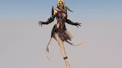 GOD Hel Dark Low-poly  3D model