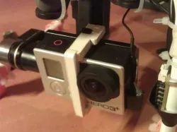 GoPro 3+ to Zenmuse H3-2D quickmount